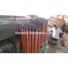 PVC coated wooden broom handle